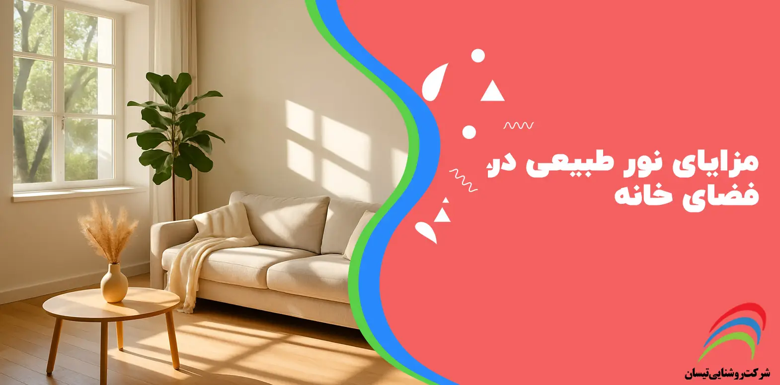مزایای نور طبیعی در فضای خانه