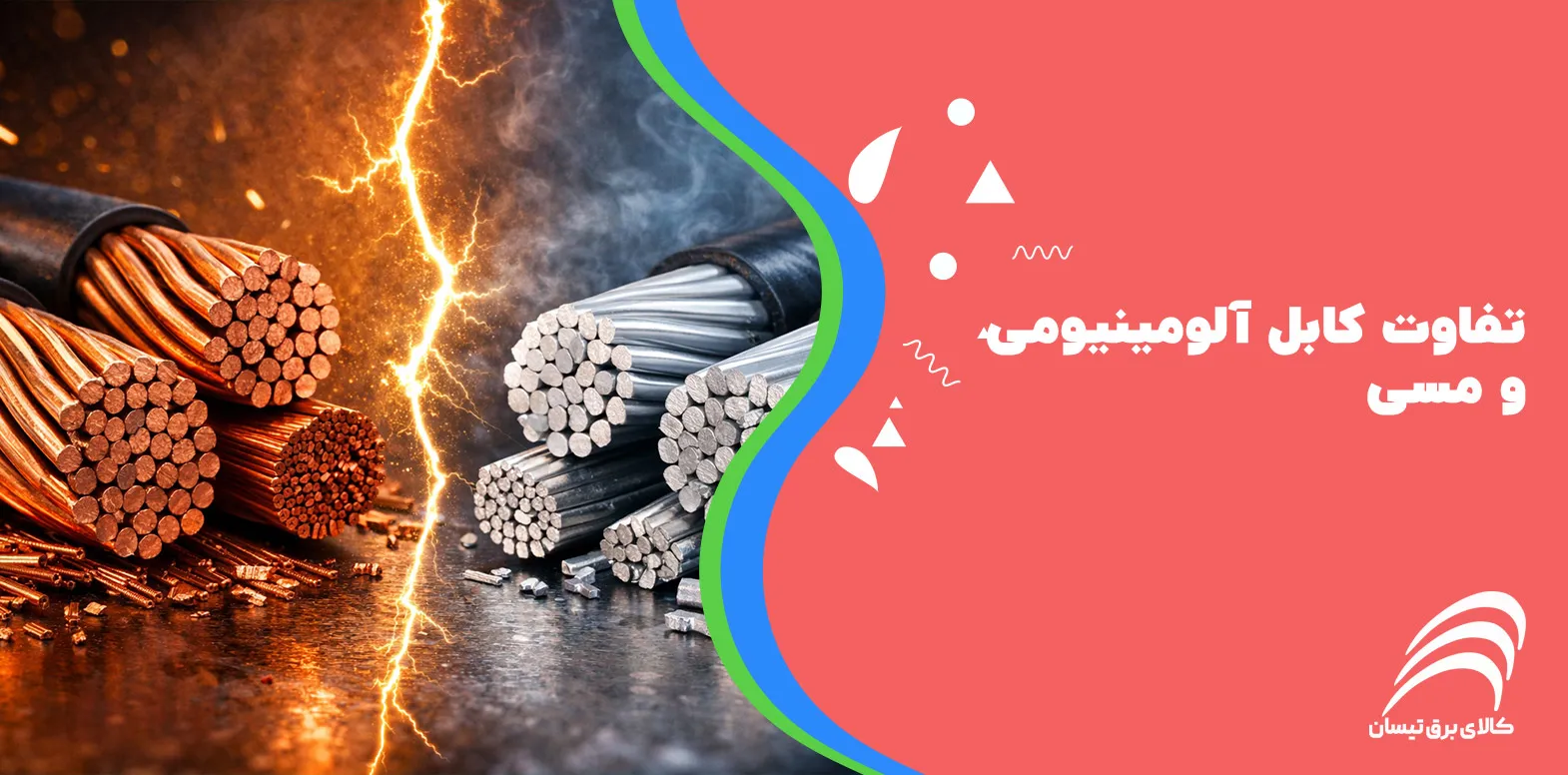 تفاوت کابل آلومینیومی و مسی